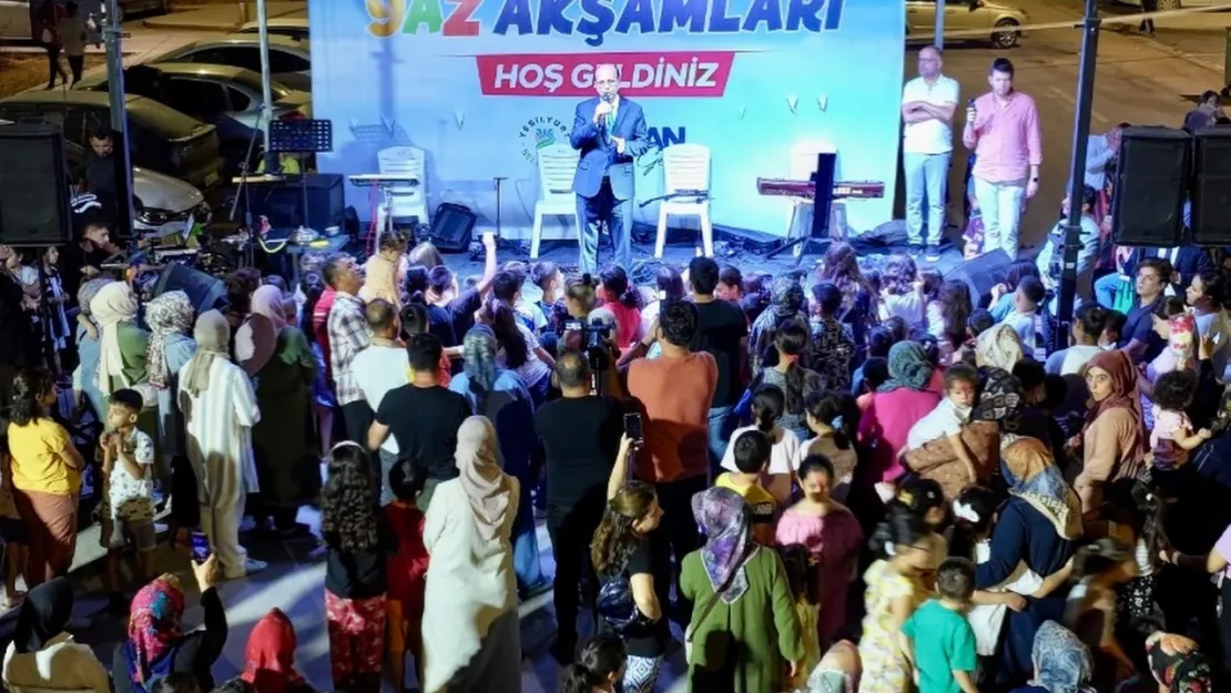 İkizce Toki 1.Etap Konutları'nda 'Yeşilyurt Yaz Akşamları' Coşkusu Yaşandı