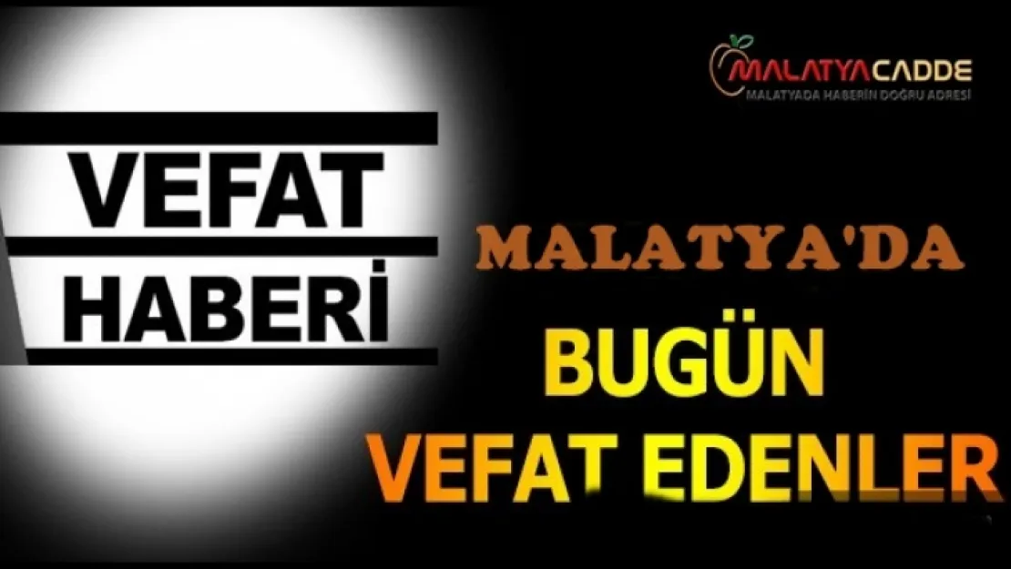 İlimizde Bugün 10 Kişi Vefat Etti