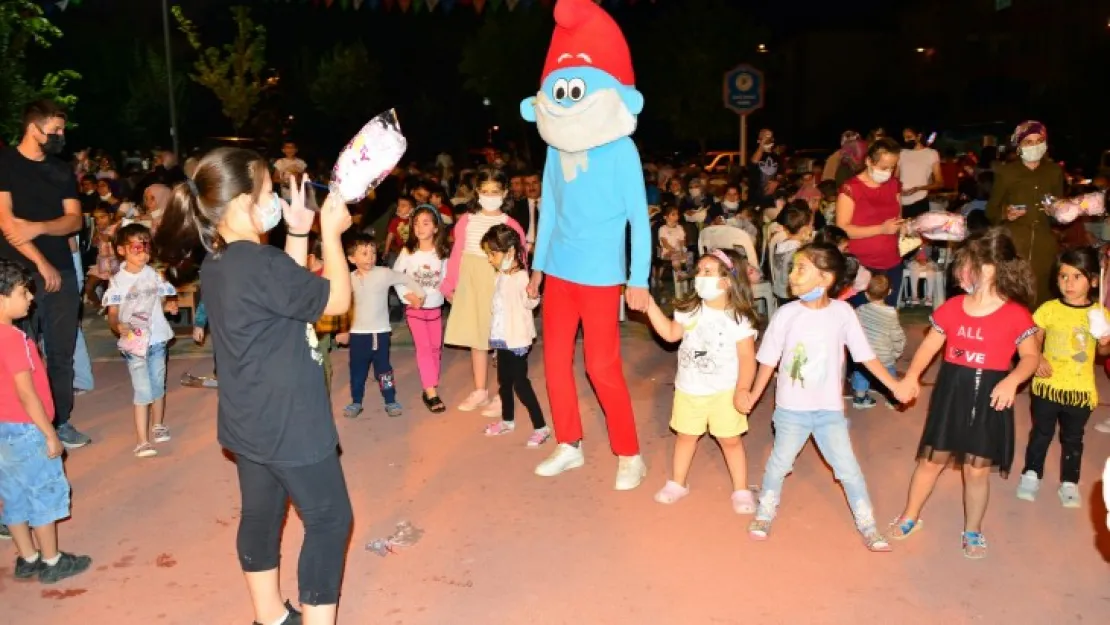 İlyas Mahallesindeki Yeşilyurt Çocuk Şenliği, Renkli Anlara Sahne Oldu