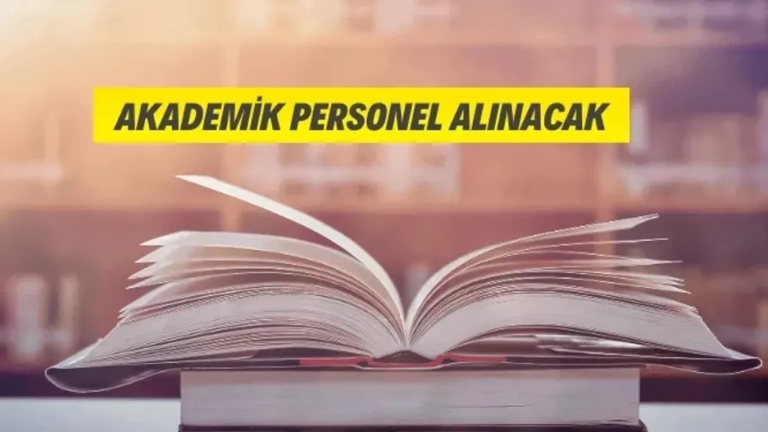 İnönü Üniversitesi Akademik Personel Alım İlanı