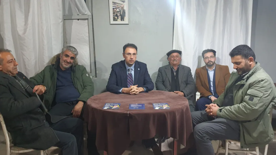 İyi Partibattalgazibelediye Başkan Adayı Emircan Eren Beydağı Mahallesi Sakinleri İle Bir Araya Geldi