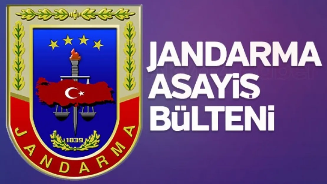 Jandarma Asayiş Bülteni