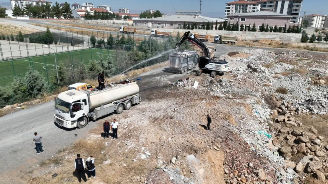 Kaçak Hafriyat Döküm Alanlarında Temizlik Çalışmalarına Başlandı