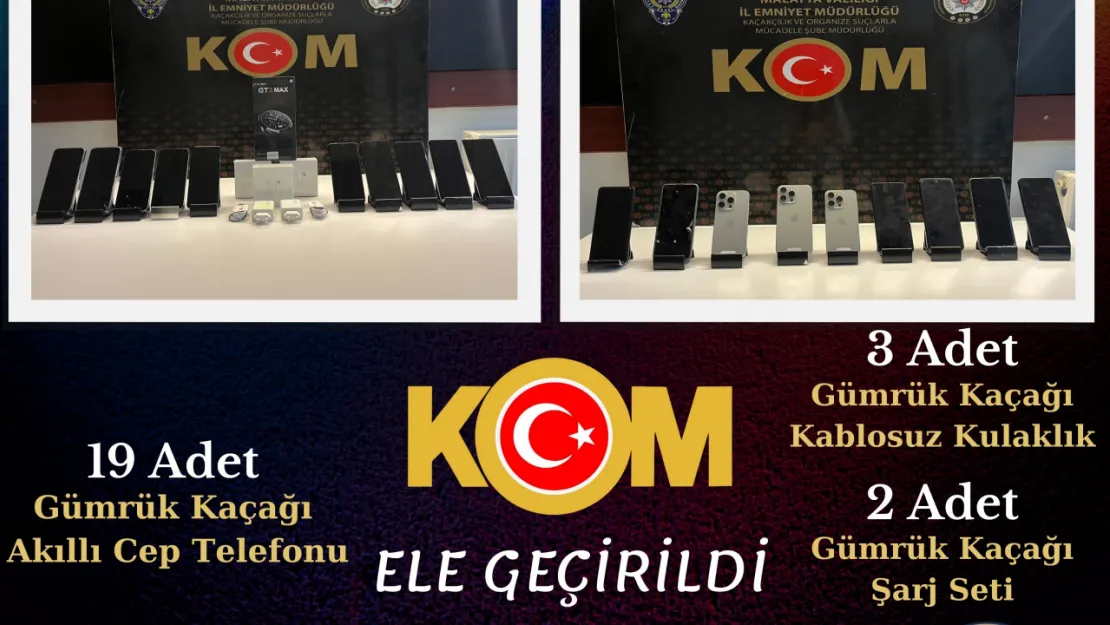 Kaçak telefon operasyonu