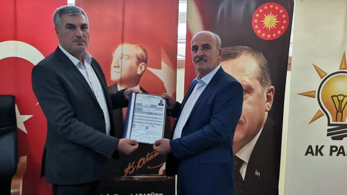 Kale'de sevilen isim İhsan Özbay AK Parti'den aday adayı