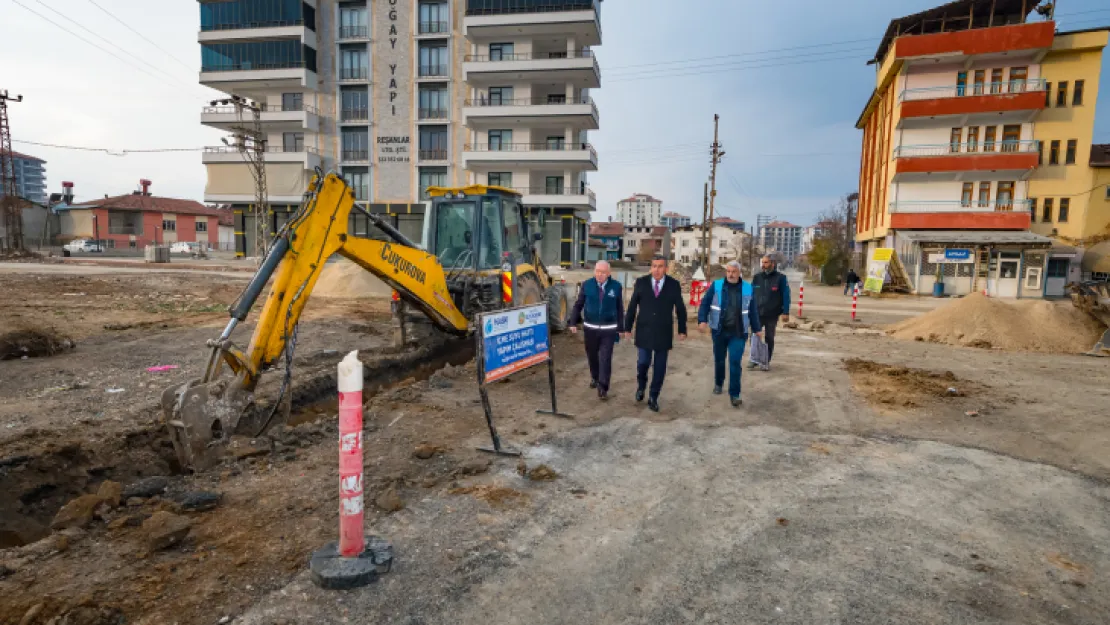 Karakavak'a 8 Bin Metre İçme Suyu Hattı