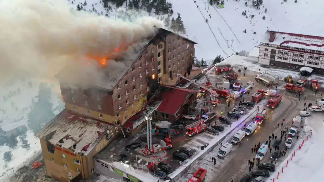 Kartalkaya'daki otel yangınında tutuklu sayısı 15'e yükseldi