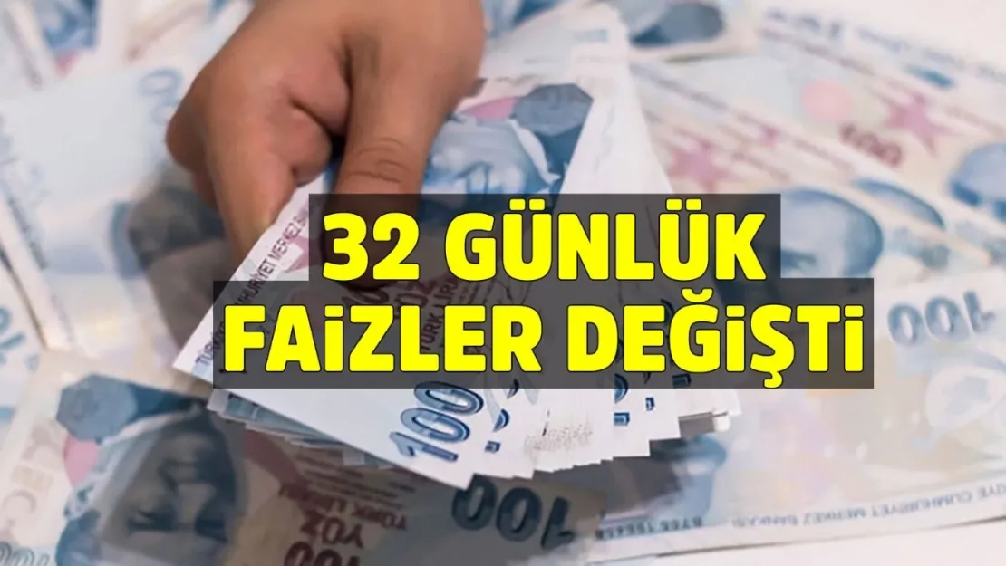 Kısa vadeli yatırımlar için Mevduat faiz oranları