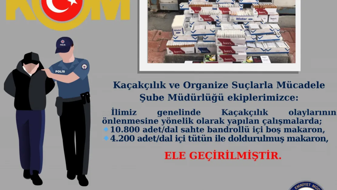 KOM Şube Müdürlüğü çalışmaları