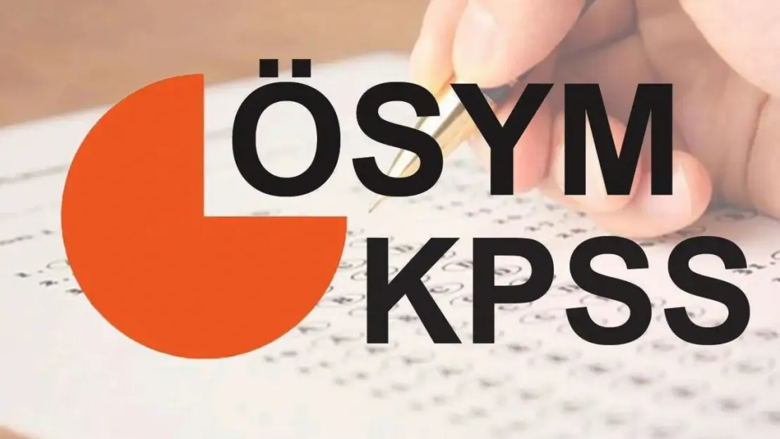 KPSS Genel Yetenek–Genel Kültür Sınavı 7 Eylül'de Yapılacak