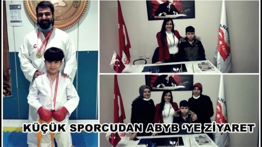 Küçük Sporcudan ABYB 'Ye Ziyaret