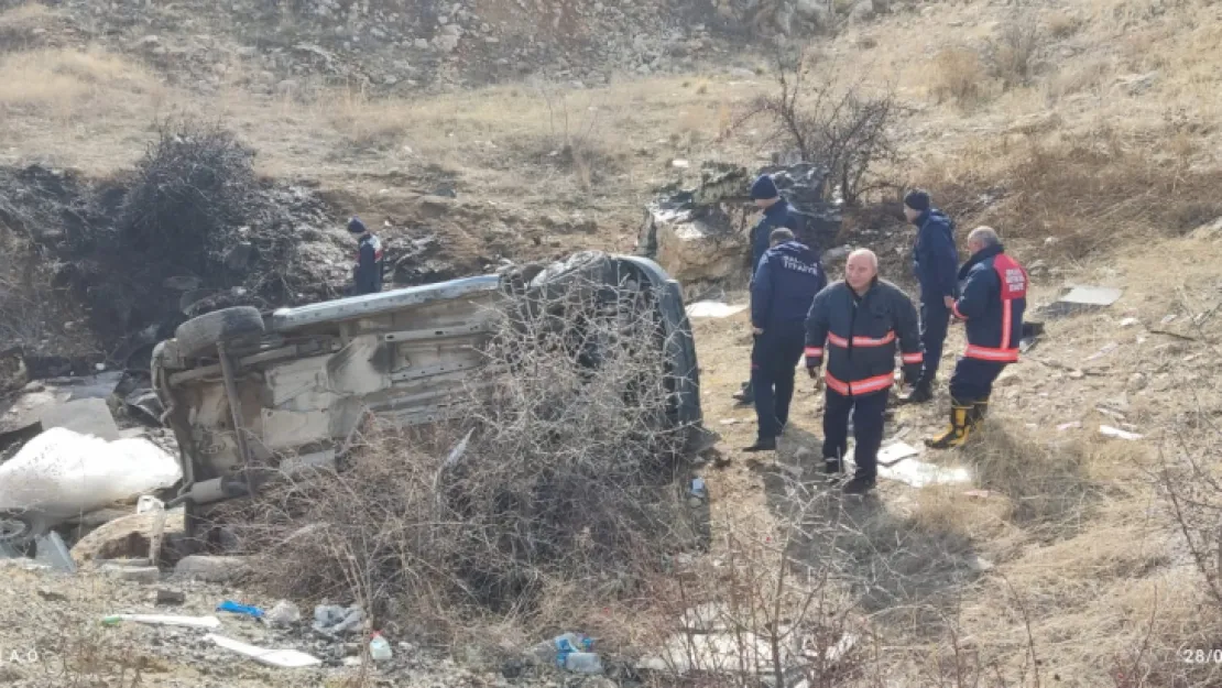 Kürecik Mevkiinde Trafik Kazası 4 yaralı