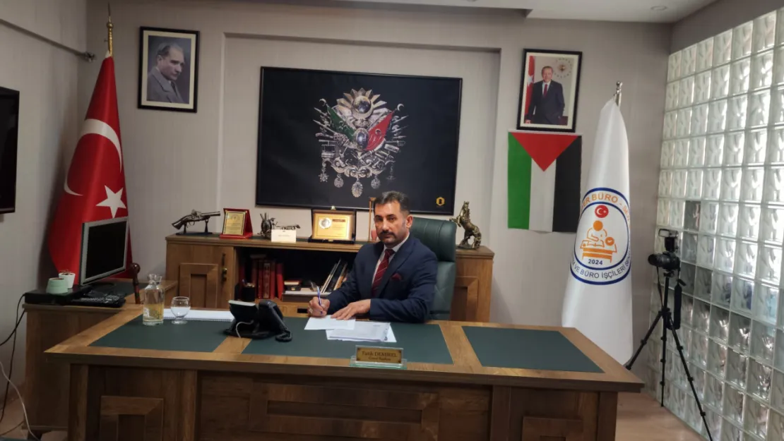 Lider Büro Sen Genel Başkanı Fatih Demirel'in Ramazan Ayı Mesajı