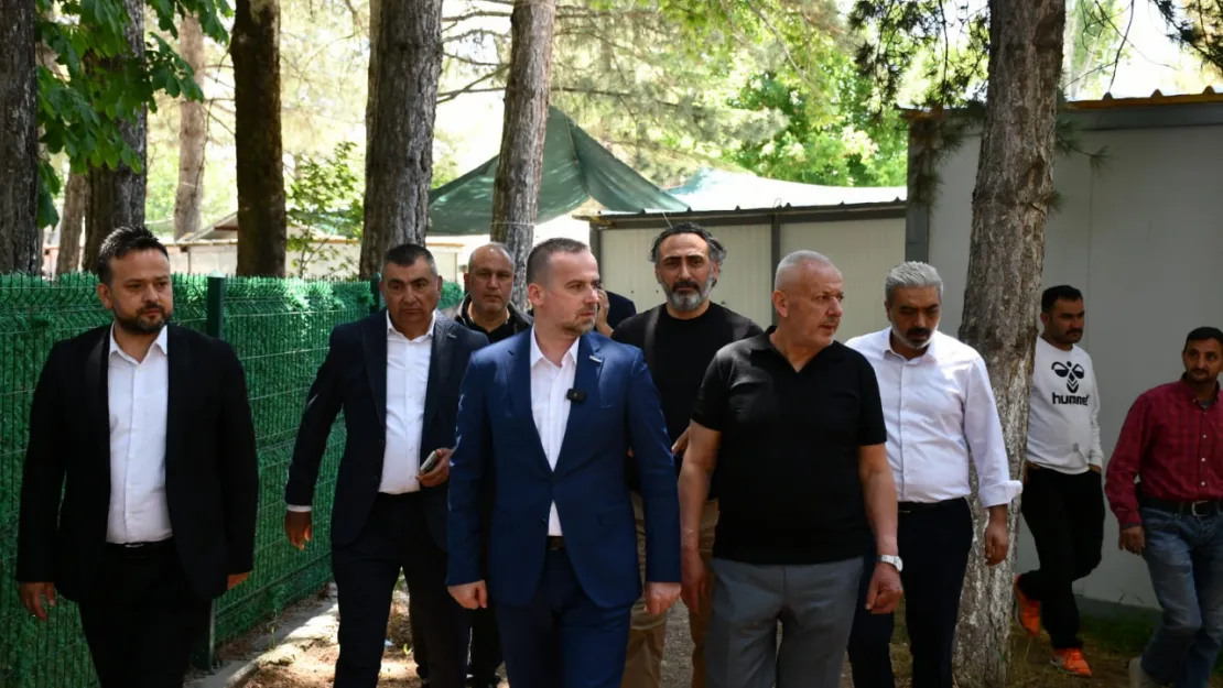 Maginder Heyeti Doğanşehir'de Esnaf ve Vatandaşlarla Buluştu