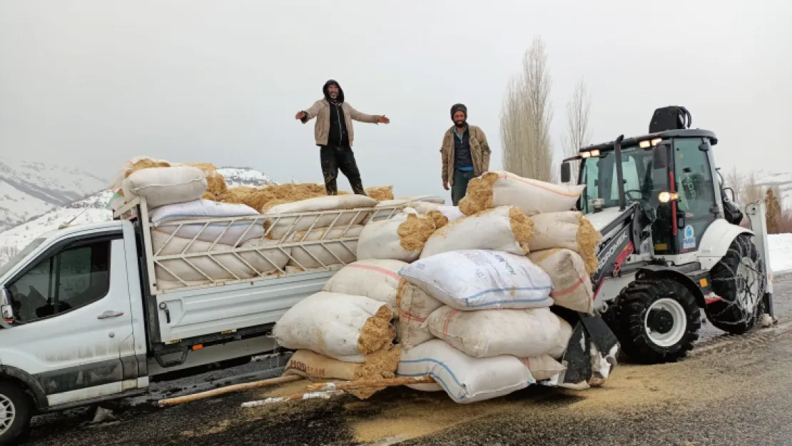 Mahsur Kalan Çiftçinin Yardımına Maski Yetişti