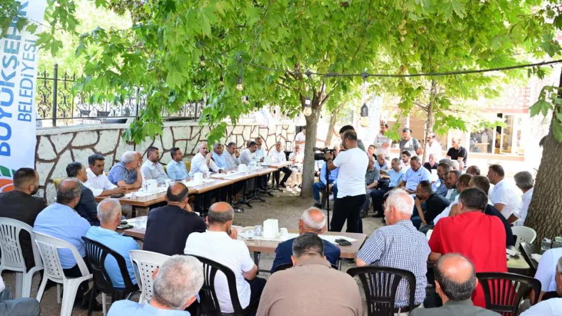 Malatya Büyükşehir Belediye Başkanı Sami Er, Akçadağ İlçesi'ni ziyaret etti