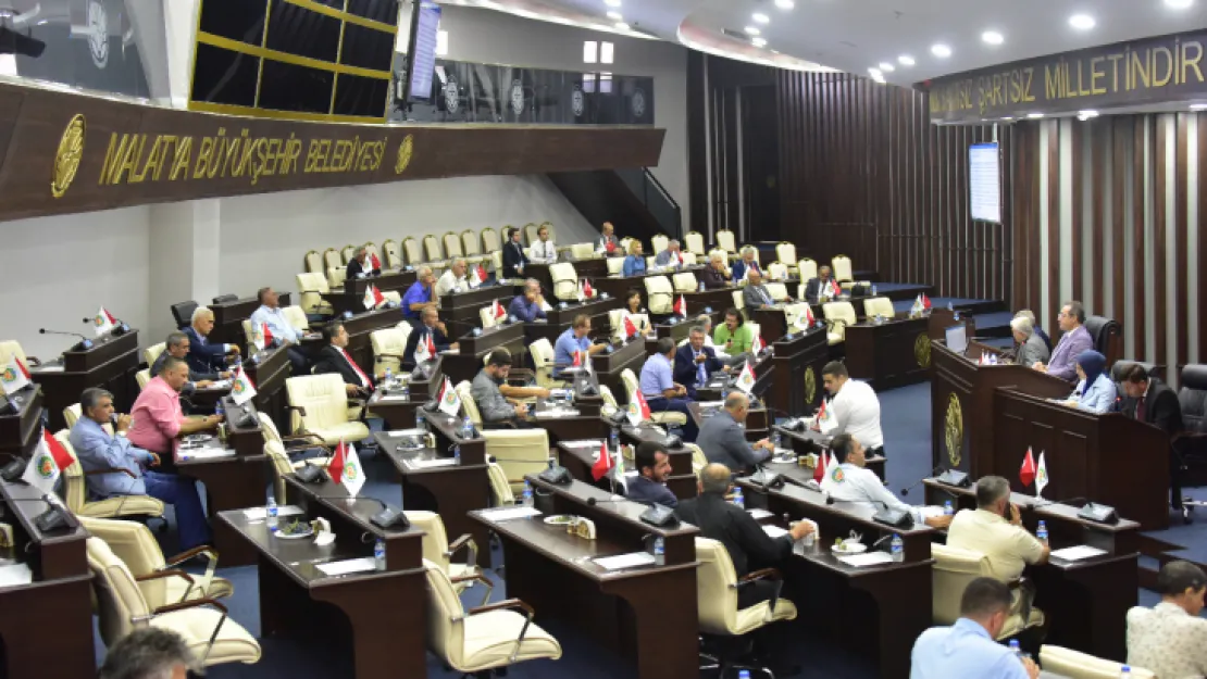 Malatya Büyükşehir Belediye Meclisi Eylül Ayı Toplantıları Sona Erdi