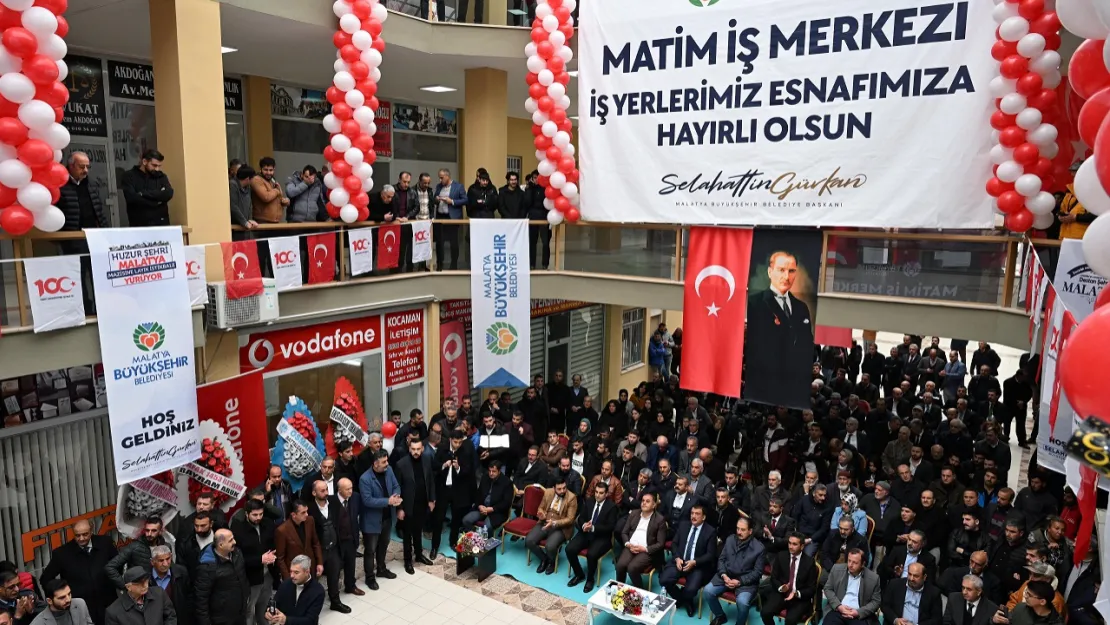 Malatya Büyükşehir Belediyesi MATİM İş Merkezindeki tadilat çalışmalarını tamamladı