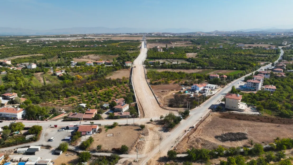 Malatya Büyükşehir Belediyesi Kuzey Kuşak Yolu'nda Son Aşamaya Geldi