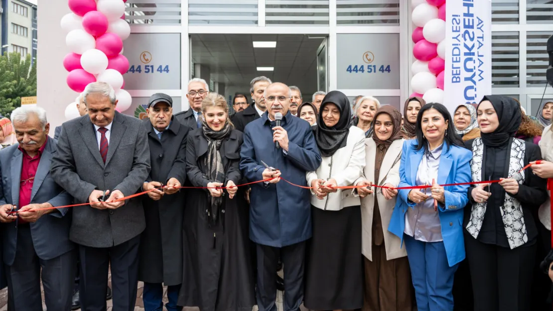 Malatya Büyükşehir Belediyesi Kadın Kültür, Yaşam, Sanat Ve Spor Merkezi Açıldı