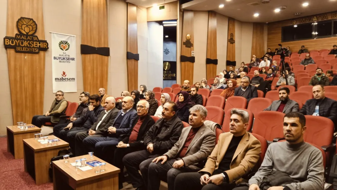 Malatya Büyükşehir Belediyesi tarafından seminerler dizisi başlatıldı