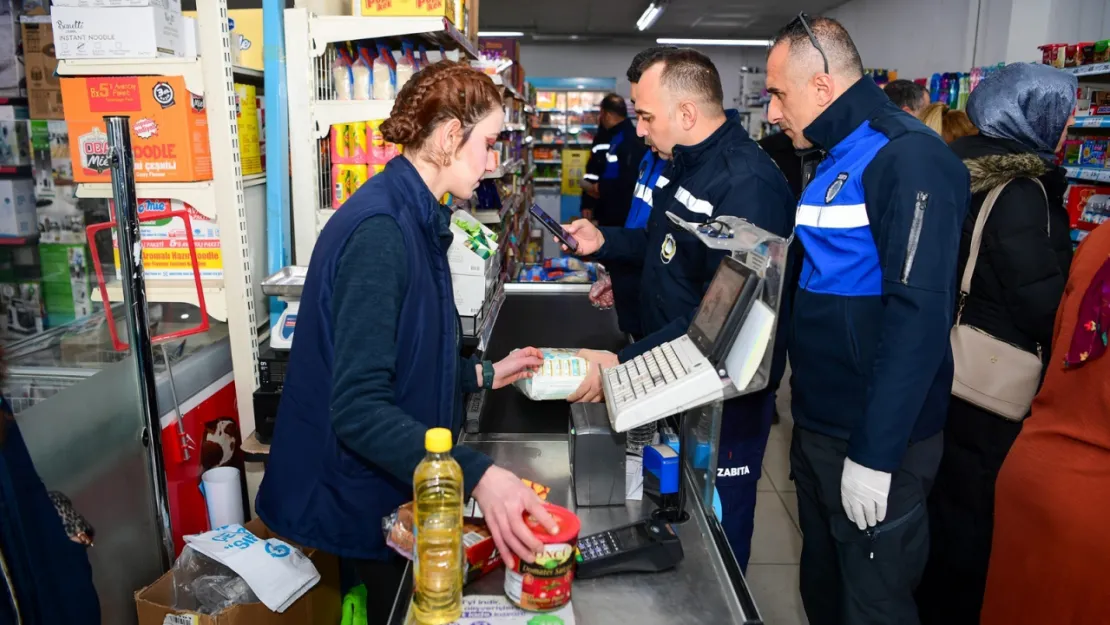 Malatya Büyükşehir Belediyesi  Zabıta Ekiplerinden Sıkı Denetim