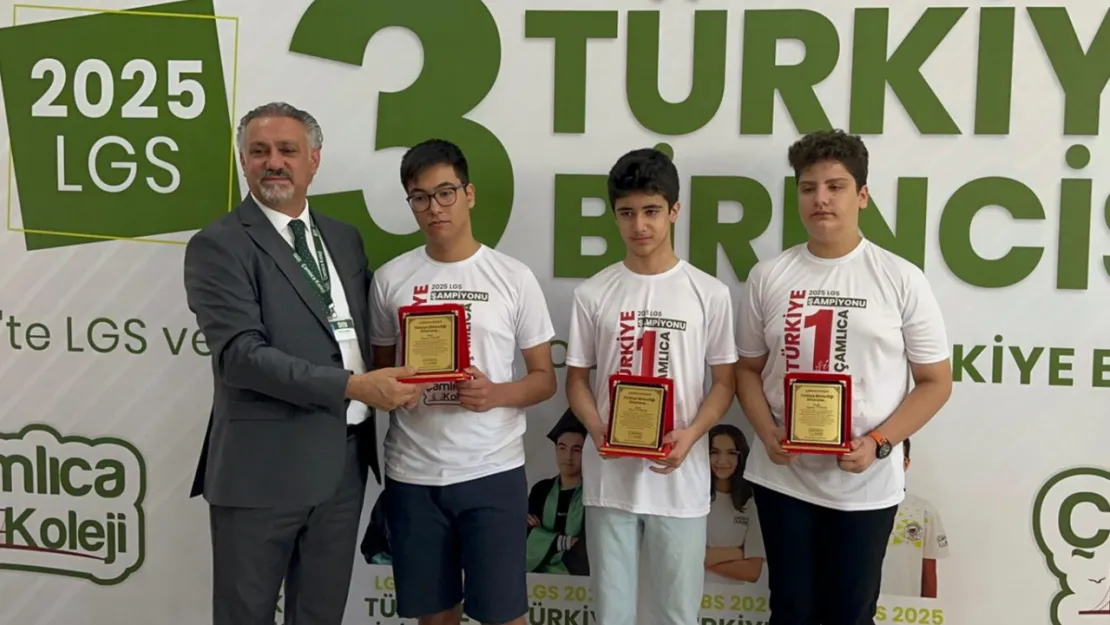 Malatya Çamlıca Koleji'nden 5 Türkiye birinciliği