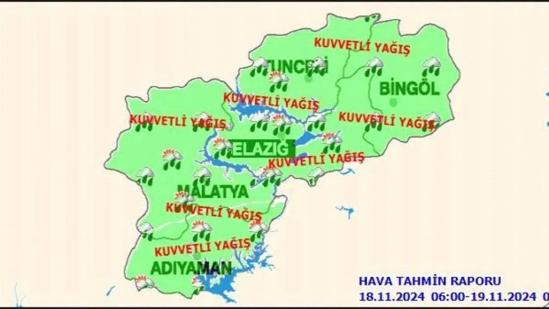 Malatya'da Bugün Hava Durumu