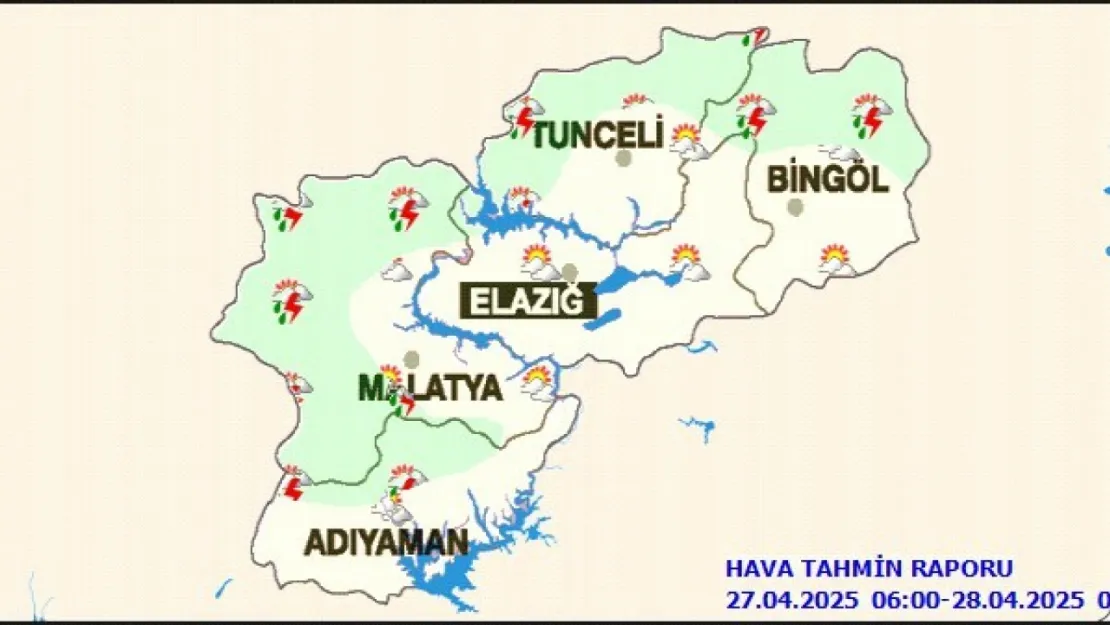 Malatya'da Bugün Hava Durumu