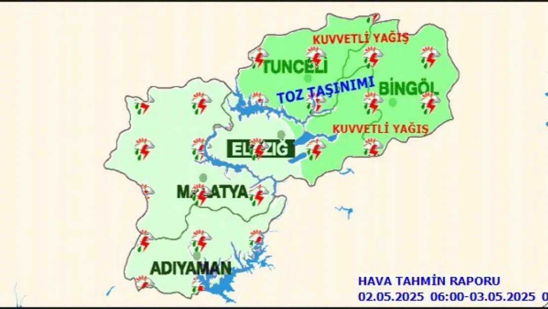 Malatya'da Bugün Hava Durumu