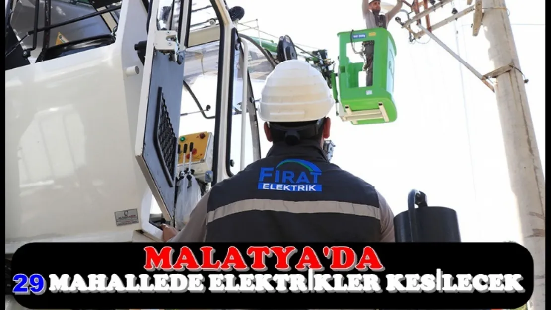 Malatya'da Geniş Çaplı Elektrik Kesintisi