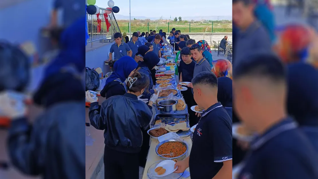 Malatya'da liseli öğrencilerden Gazze'ye anlamlı destek