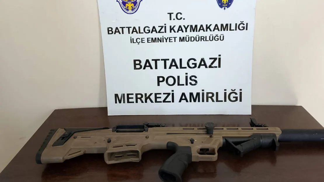 Malatya'da silahla tehdit eden şüpheli yakalandı