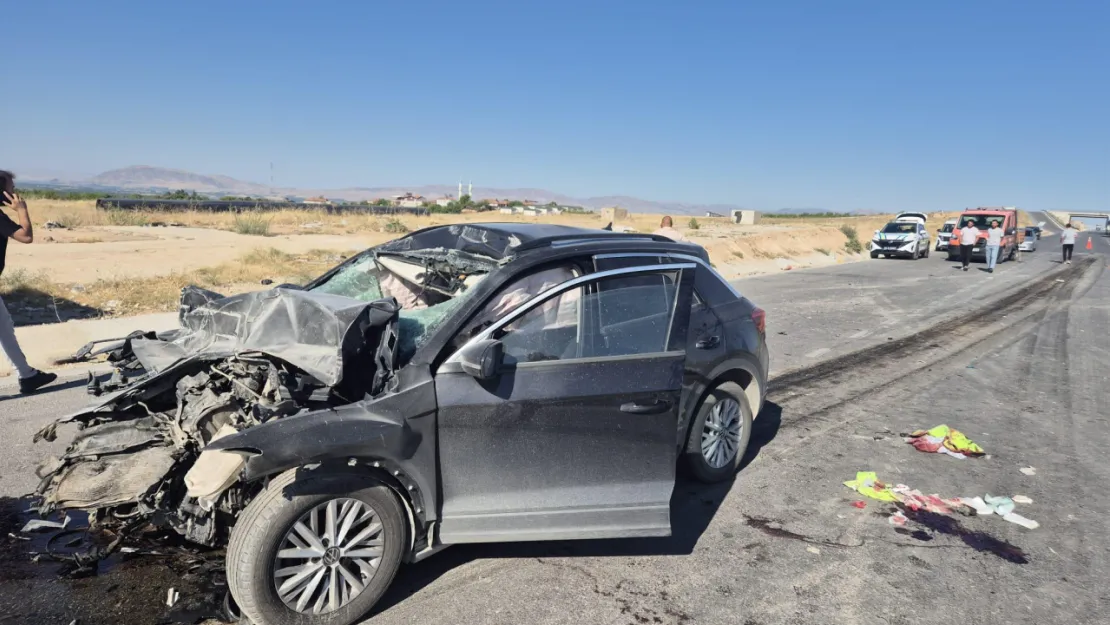 Malatya'da  trafik kazası: 1 kişi hayatını kaybetti