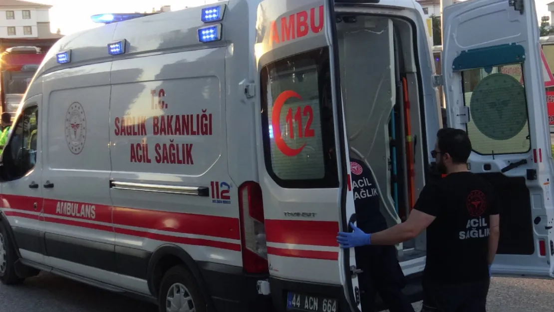 Malatya'da trafik kazası: 2 yaralı