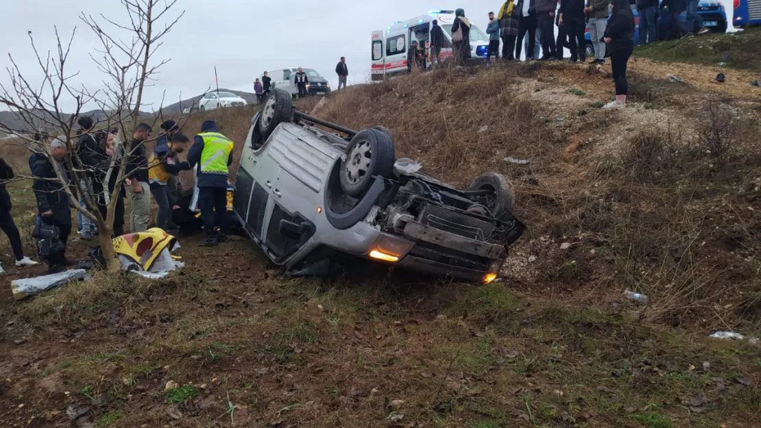 Malatya'da Trafik Kazası 8 Yaralı