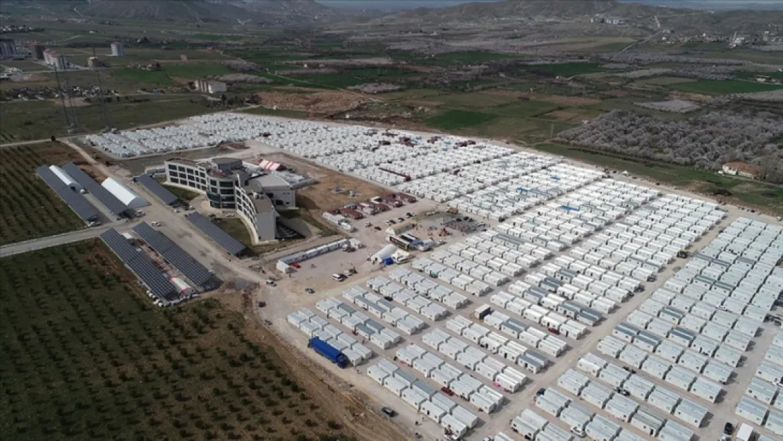 Malatya'daki En Büyük Konteyner Kente 8 Bin Depremzede Yerleştirildi