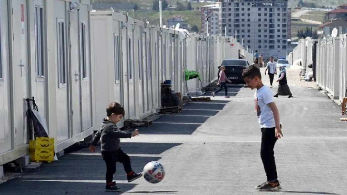 Malatya'daki Konteyner Kentlere 22 Bin 684 Depremzede Yerleştirildi