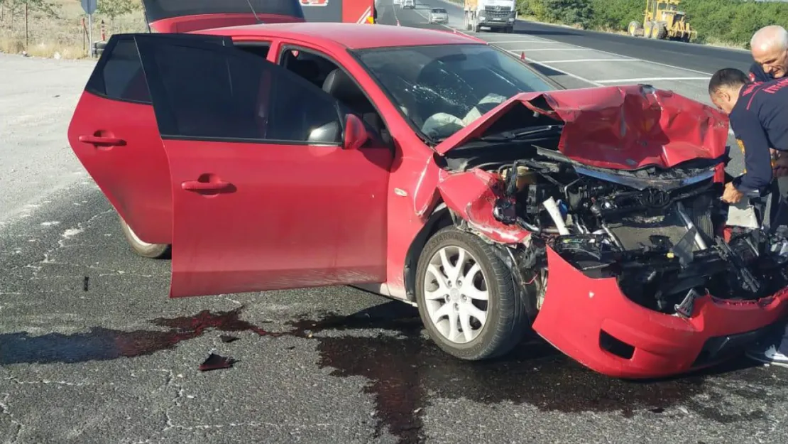 Malatya-Doğanşehir yolunda trafik kazası: 4 yaralı