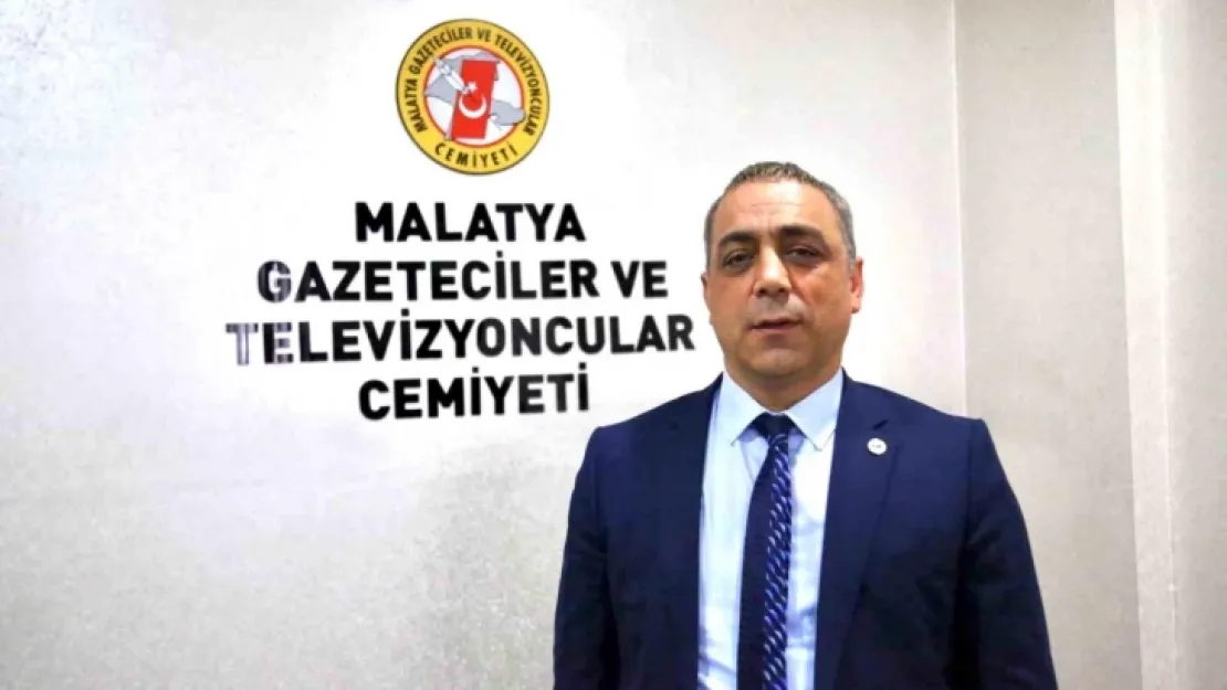 Malatya Gazeteciler Ve Televizyoncular Cemiyeti Başkanı Mehmet Aydın Güven Tazeledi...