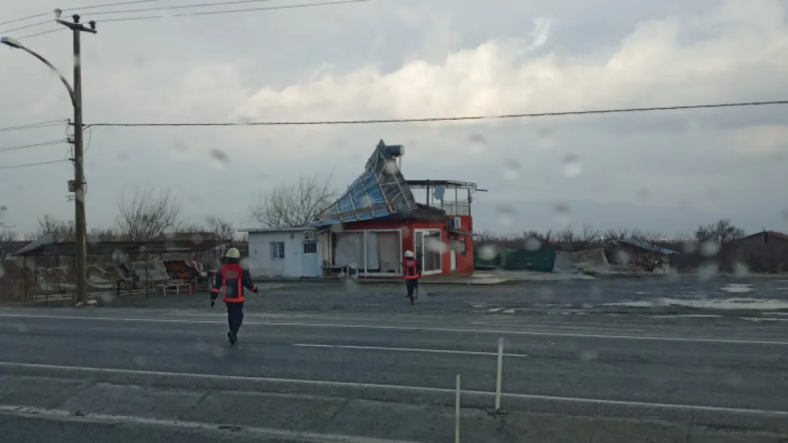 Malatya İtfaiyesi Tehlikeyi giderdi