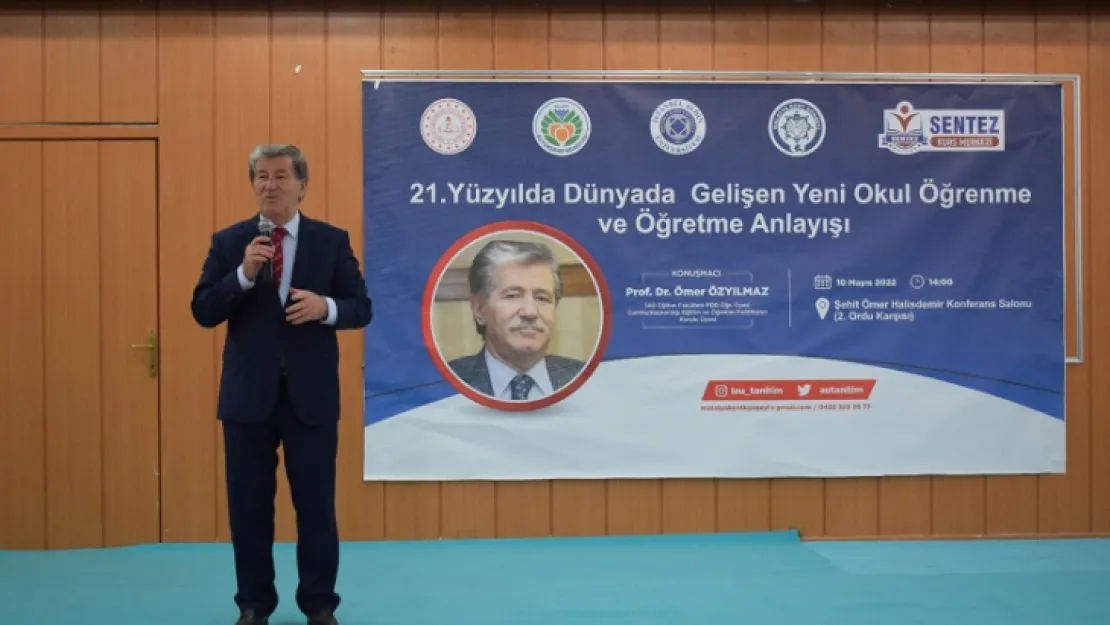 Malatya Kent Konseyi '21. Yüzyılda Yeni Okul, Öğrenme ve Öğretmen Anlayışı' Konferansı Düzenledi