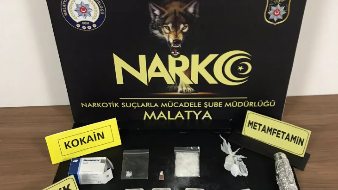 Malatya Narkotik'in 1 haftalık çalışması