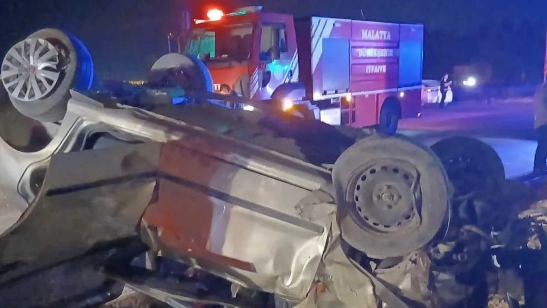 Malatya-Sivas yolunda trafik kazası: 5 yaralı