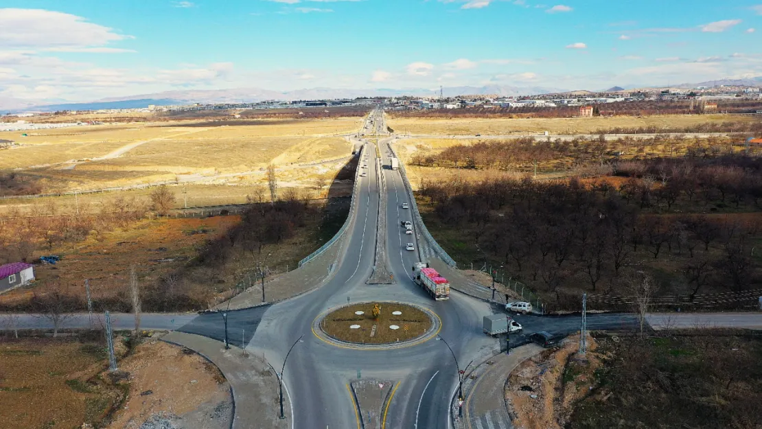 Malatya Trafiğini Rahatlatacak Olan Kuzey Kuşak Yolunda Çalışmalar Tamamlandı