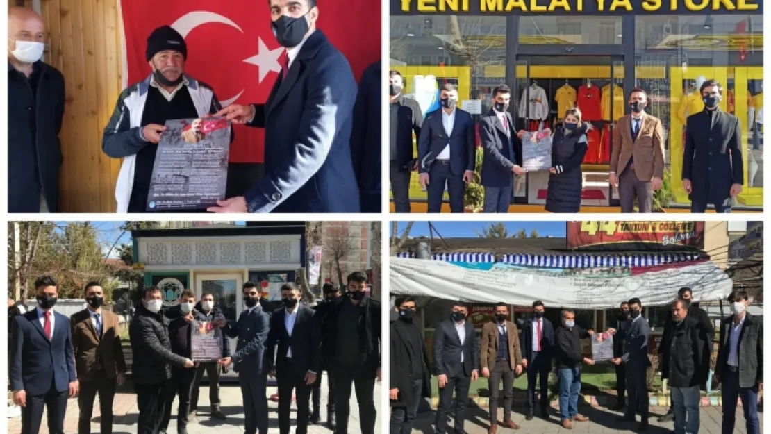 Malatya Ülkü Ocakalrı Malatya Caddelerinde