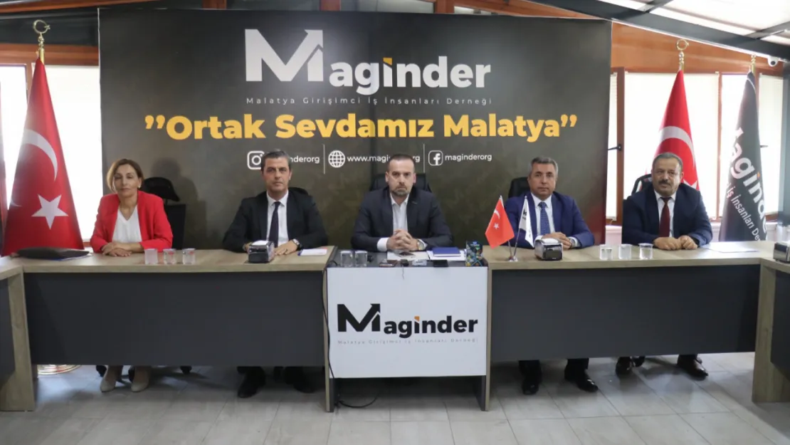 Malatya Vergi Dairesi Başkanı'ndan MAGİNDER 'e ziyaret