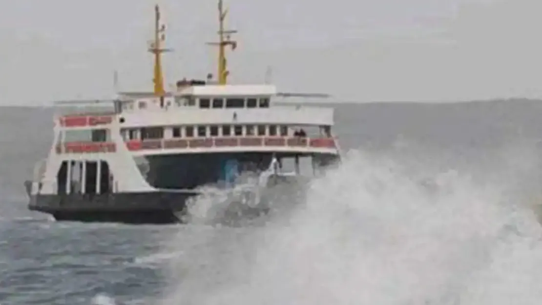 Marmara'da yarın bazı feribot seferleri iptal edildi