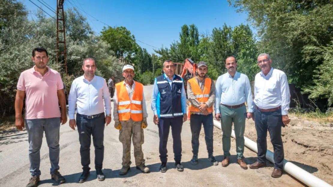 Maski,altyapı çalışmalarına yoğun bir şekilde devam ediyor