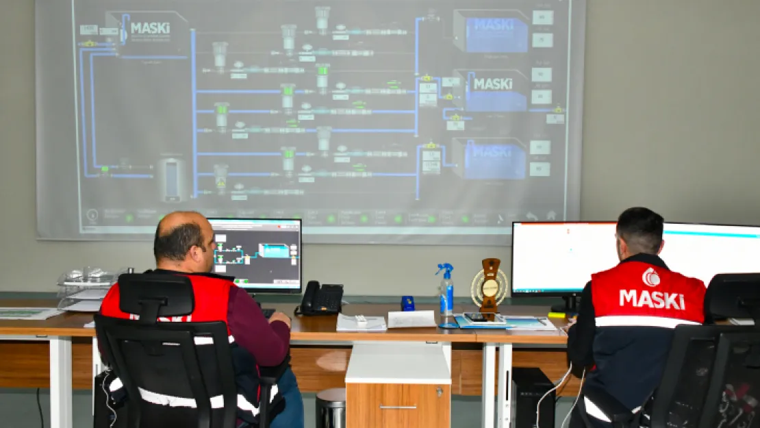 Maski, Scada Sistemi İle Suları Anlık İzliyor